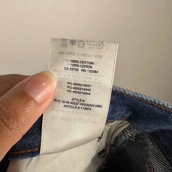 Denim Forum The '90s Iggy Low Rise Baggy Slouchy Jean Women’s Sz 27 - Picture 9 of 9